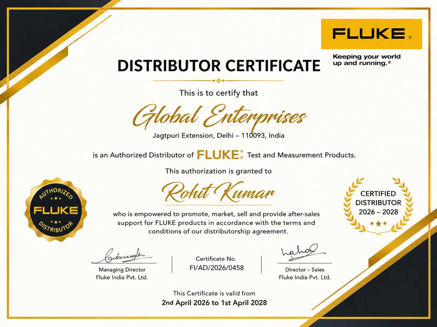 Certification 1